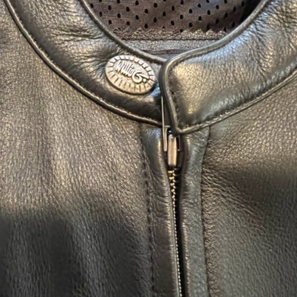 Harley Davidson Leather Ladies Jacket  XS - Picture 3 of 6